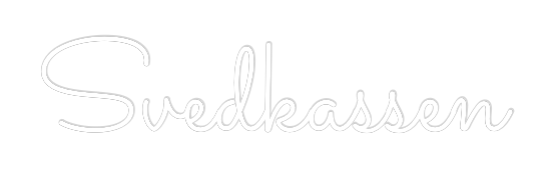 Custom Neon: Svedkassen