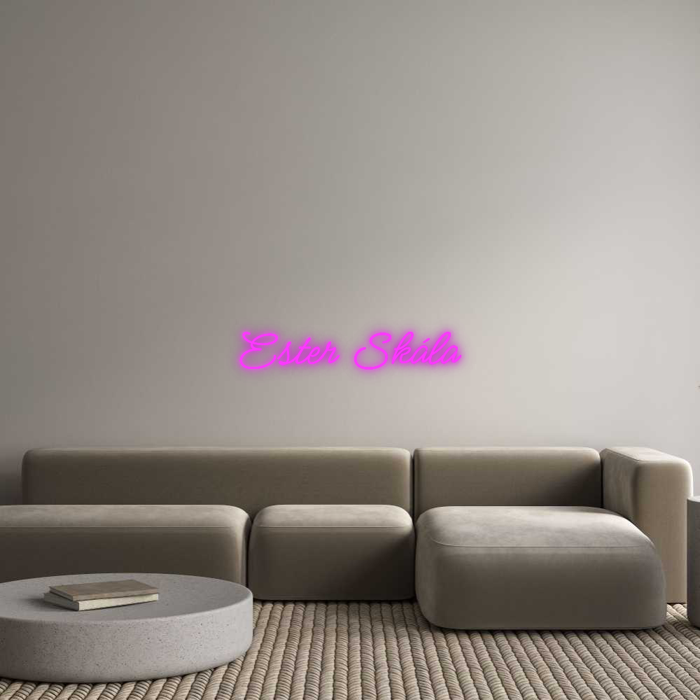 Custom Neon: Ester Skála