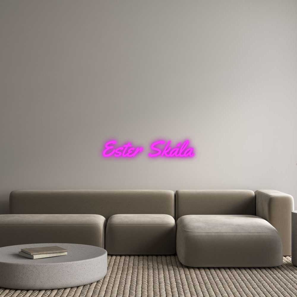 Custom Neon: Ester Skála