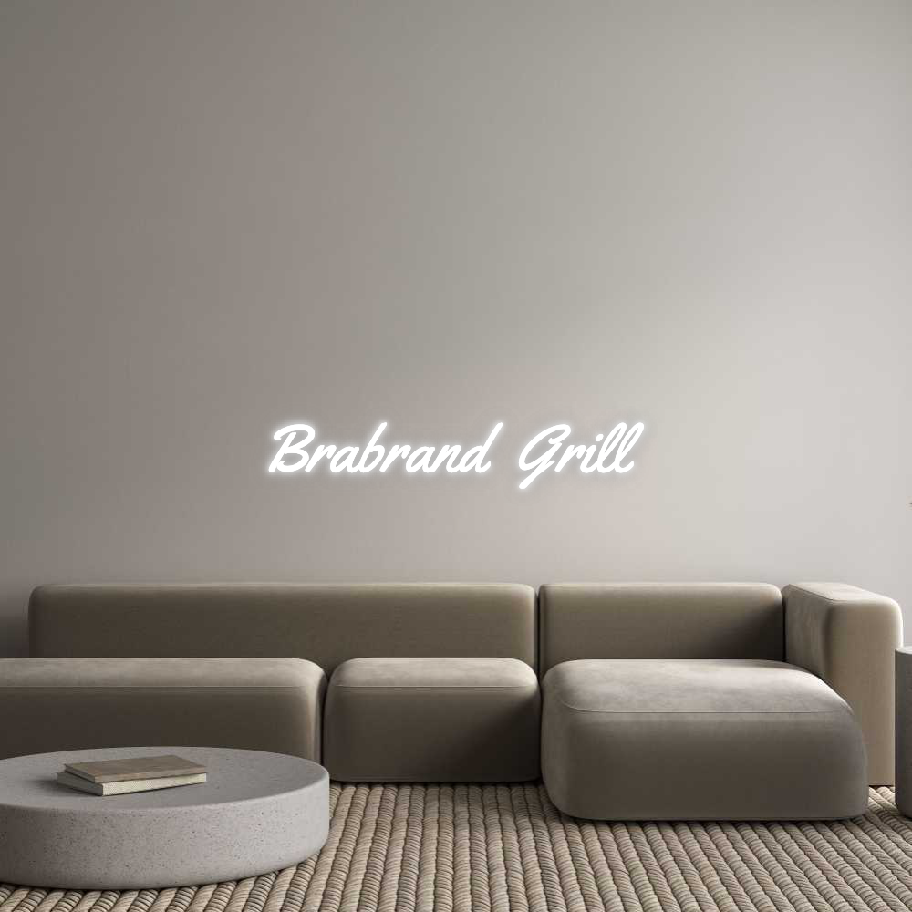 Custom Neon: Brabrand Grill