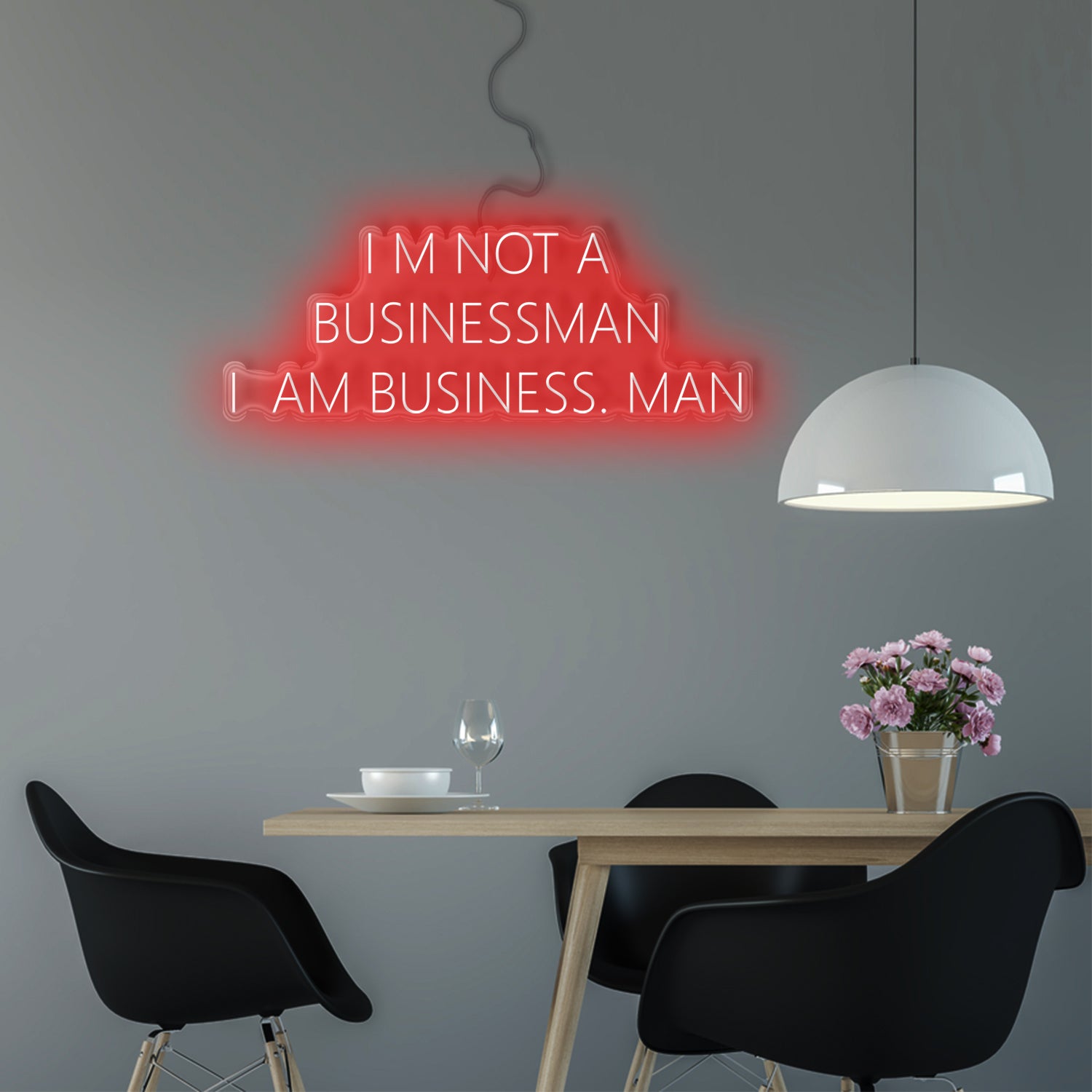 Im Not a Businessmand, I am Business, Man